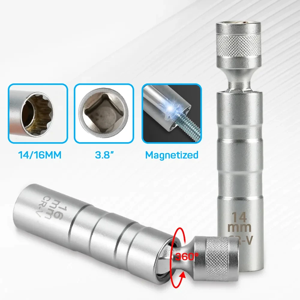 16Mm dengan Soket Busi Sambung - Spark Plug Socket Set ulasan dan harga